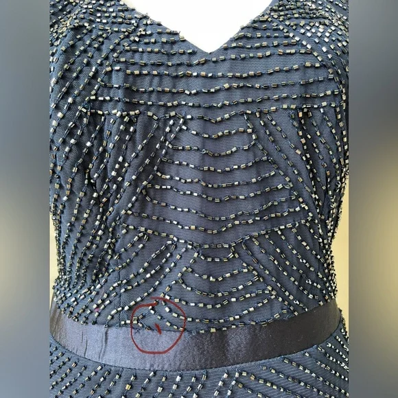 ANTHROPOLOGIE | ADRIANNA PAPPEL BEADED SEQUIN GOWN 💎 - Picture 9 of 11